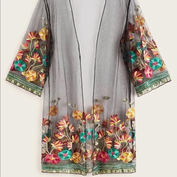 👘SHEIN FLORAL KIMONO 👘